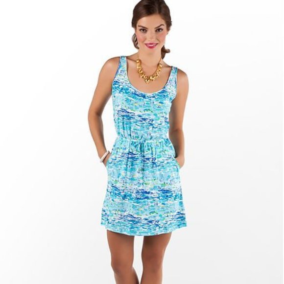 Lilly Pulitzer Dresses & Skirts - Lilly Pulitzer Kori Resort High Tide Dress xs